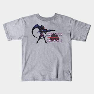 Overwatch - 16-Bit Widowmaker Quote Kids T-Shirt